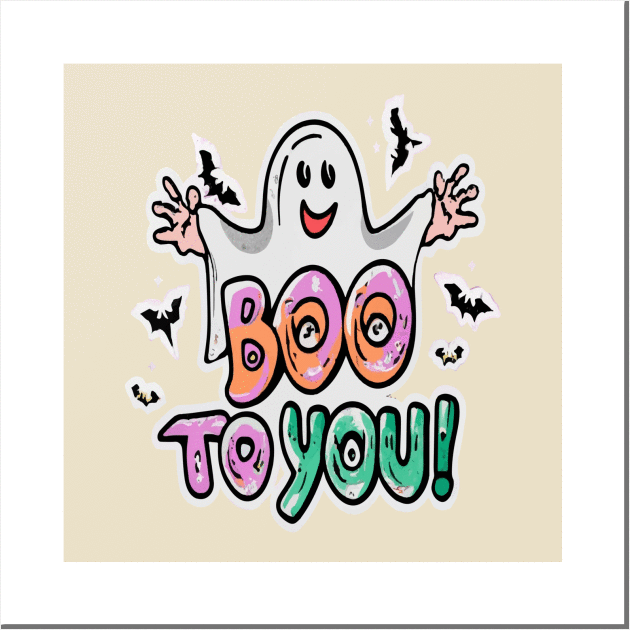 Boo to You! Wall Art by ArtfulDesign